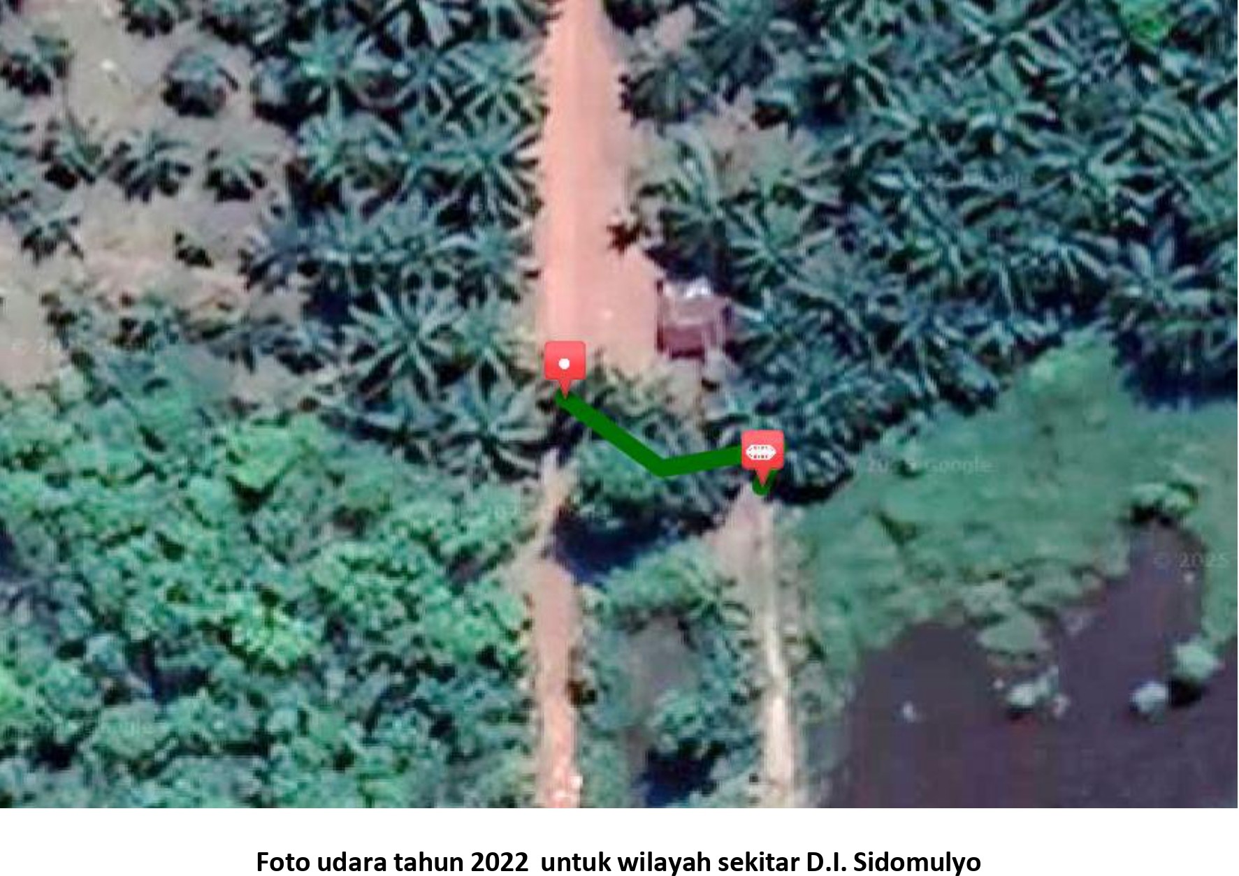 PROFIL DAERAH IRIGASI 2. Foto Tampak Udara SIDOMULYO